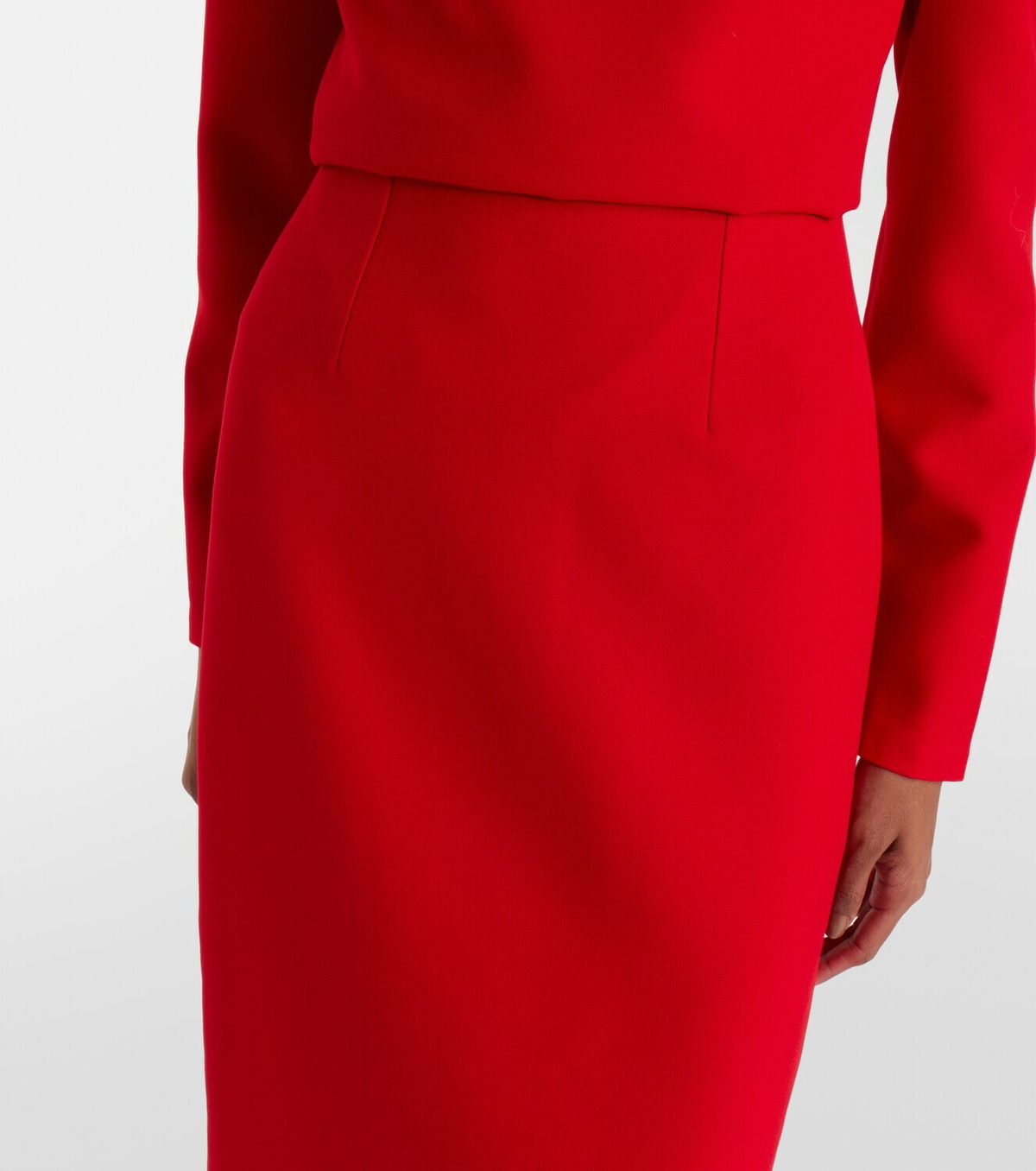 Roland Mouret Crêpe pencil skirt