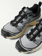 Salomon - XT-6 Expanse Rubber-Trimmed Mesh Sneakers - Gray