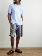 LOEWE - Paula's Ibiza Logo-Appliquéd Cotton-Jersey T-Shirt - Blue
