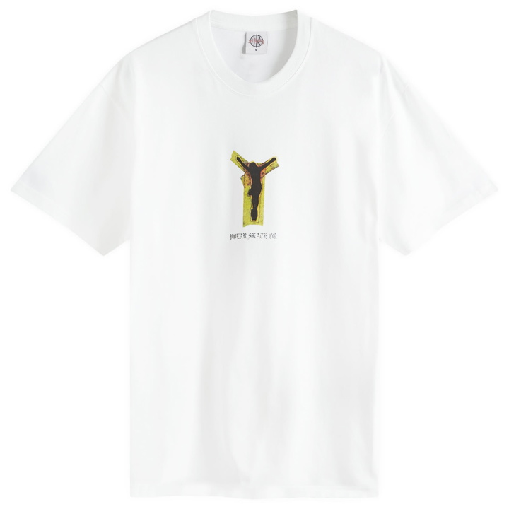 Photo: Polar Skate Co. Men's Exist T-Shirt in White