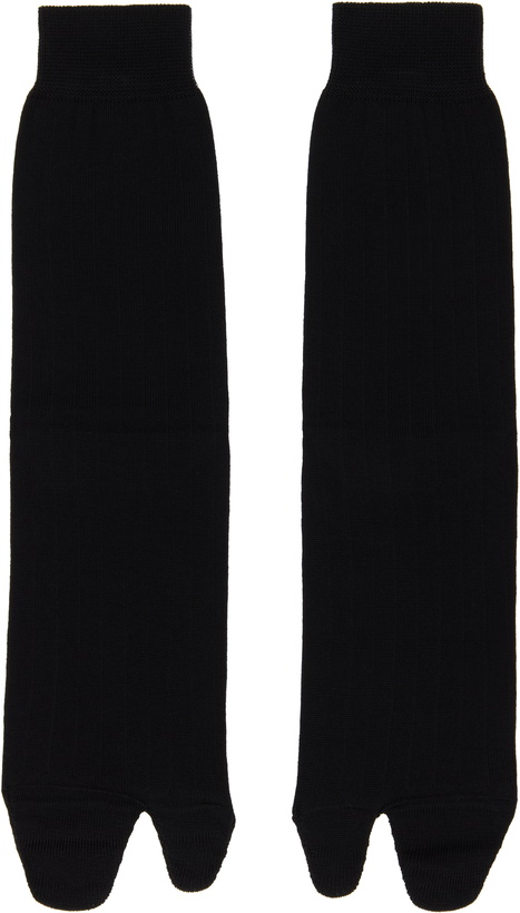Photo: Maison Margiela Black Tabi Socks