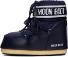 Moon Boot Navy Icon Low Nylon Boots