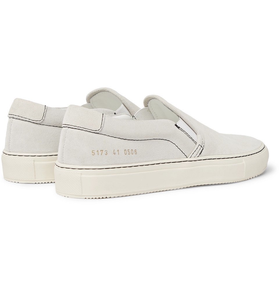 スニーカー Common Projects Sneakers & Slip-On White Common Projects For Theory White Perforated Slip-On Sneakers
