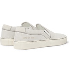 Common Projects - Suede Slip-On Sneakers - Men - White