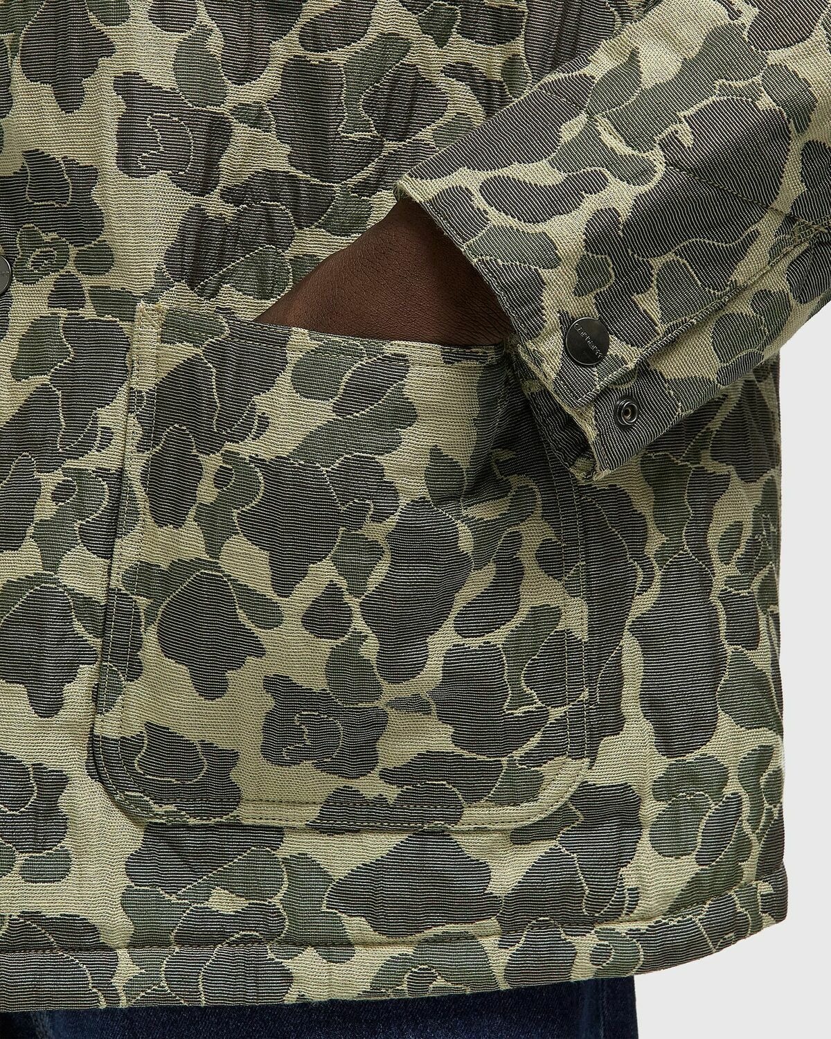 Carhartt WIP Tapestry Chore Coat Green Mens Parka