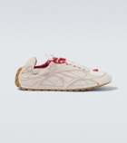 Bottega Veneta Orbit suede-trimmed sneakers