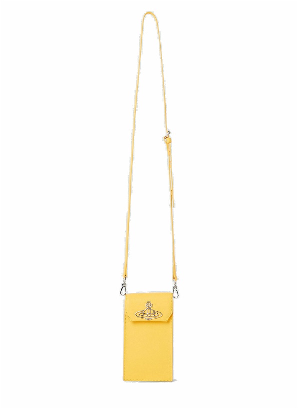 Photo: Vivienne Westwood - Orb Phone Pouch in Yellow