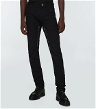 Givenchy - 4G distressed slim jeans