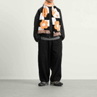 Pawa Speed Sports Men's Racing Scarf in Black/White 
