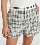 The Upside Grove Tommy cotton-blend shorts