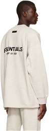 Fear of God ESSENTIALS Off-White Relaxed Sweatshirt