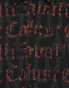 Just Cavalli Mens Shirt in Black