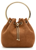 Jimmy Choo Bon Bon Suede Bucket bag - Camel - One Size