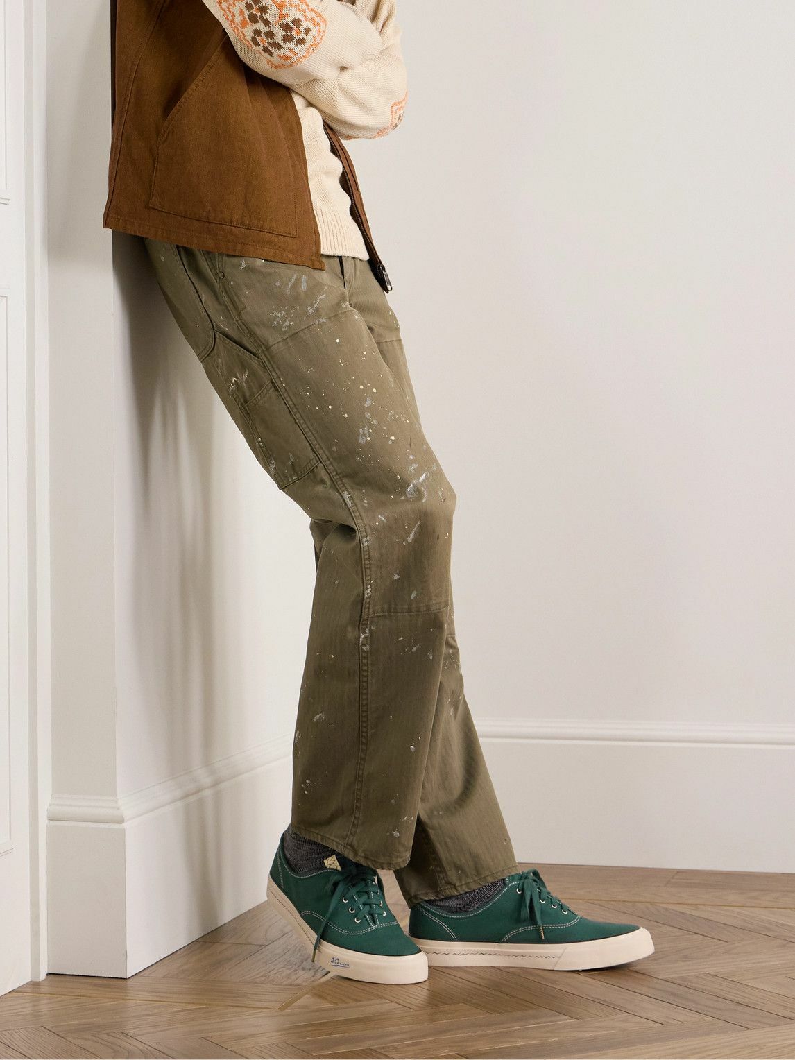 Visvim - Logan Canvas Sneakers - Green Visvim