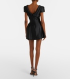 Self-Portrait Taffeta minidress