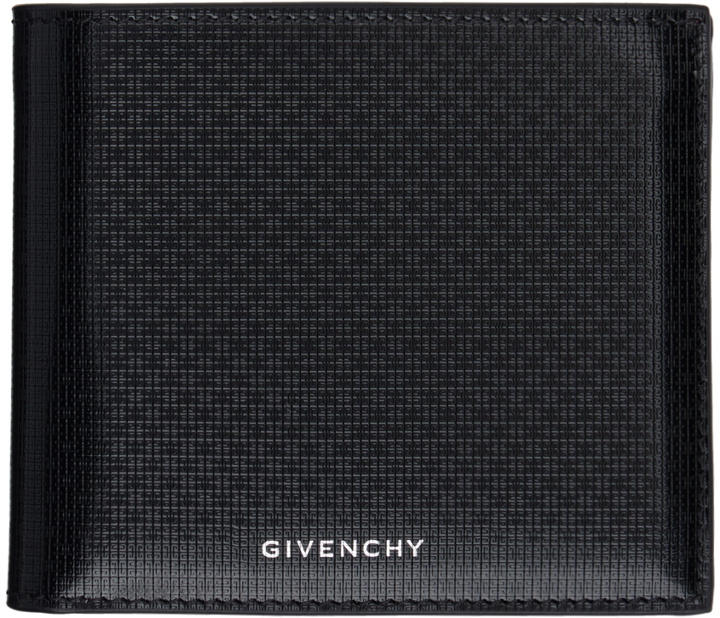 Photo: Givenchy Black & Burgundy Billfold 8CC Wallet