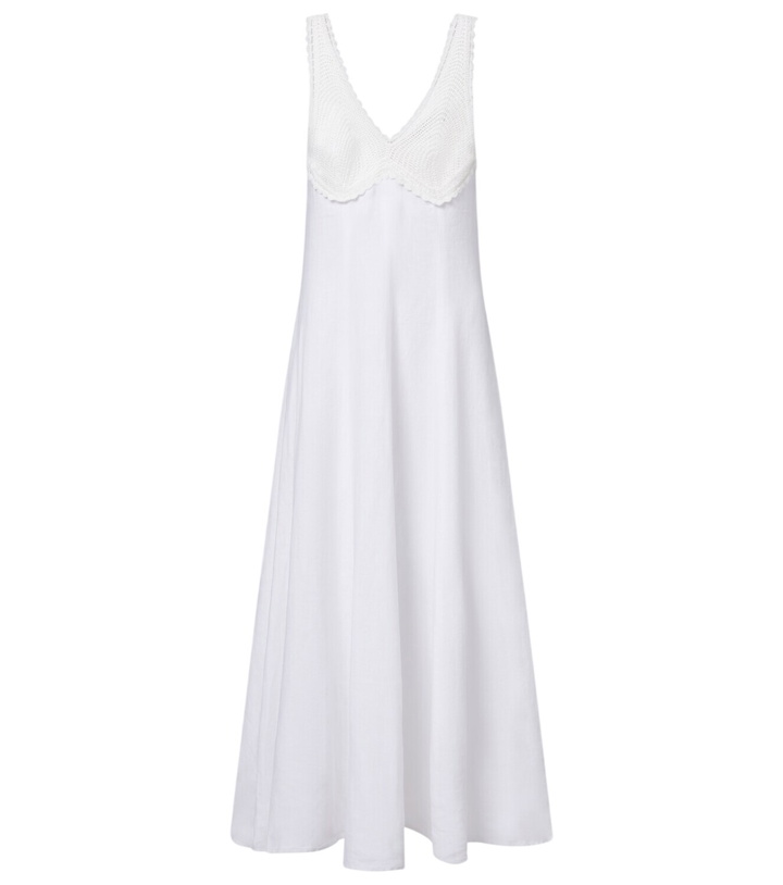 Polo Ralph Lauren Ribbed-knit pleated wool-blend maxi dress Polo Ralph  Lauren