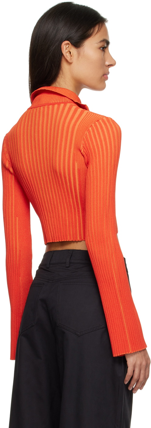 SIMONMILLER Orange Peep Sweater