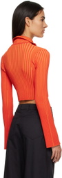 SIMONMILLER Orange Peep Sweater