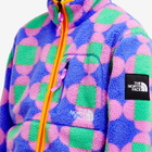 The North Face NSE x Yinka Ilori Reversible Fleece Jacket in Solar Blue Lets Blossom