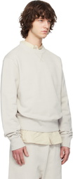 Entire Studios Off-White Pod Crew Sweatshirt