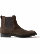 Tod's - Suede Chelsea Boots - Brown