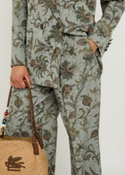 Etro Patterned Wide-leg Trousers Multicoloured 1