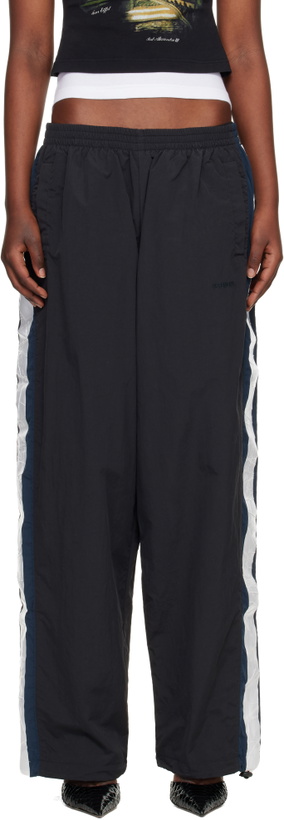 Photo: VETEMENTS Black Gym Track Pants