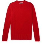 nonnative - Shetland Wool Sweater - Men - Red