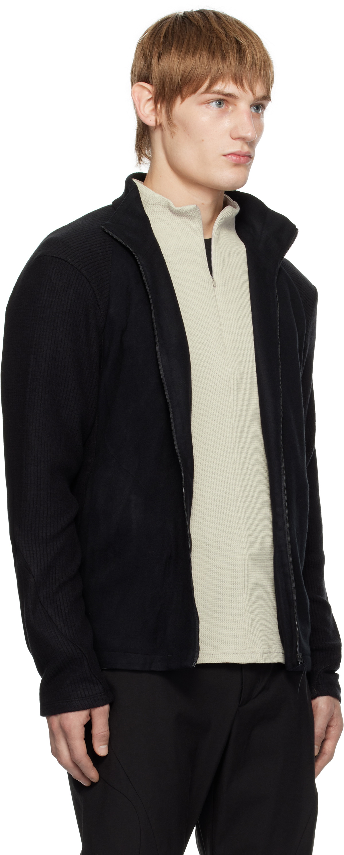 POST ARCHIVE FACTION (PAF) Black 7.0 Right Sweatshirt