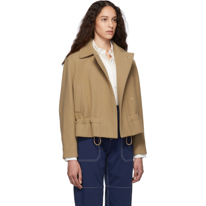 Chloe Beige Wool Jacket Chloe