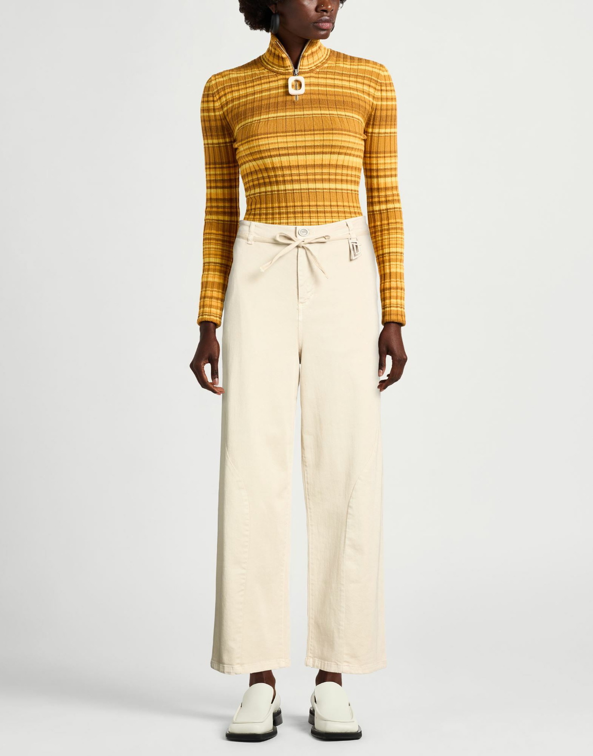 Jijil Womens Pants in Beige