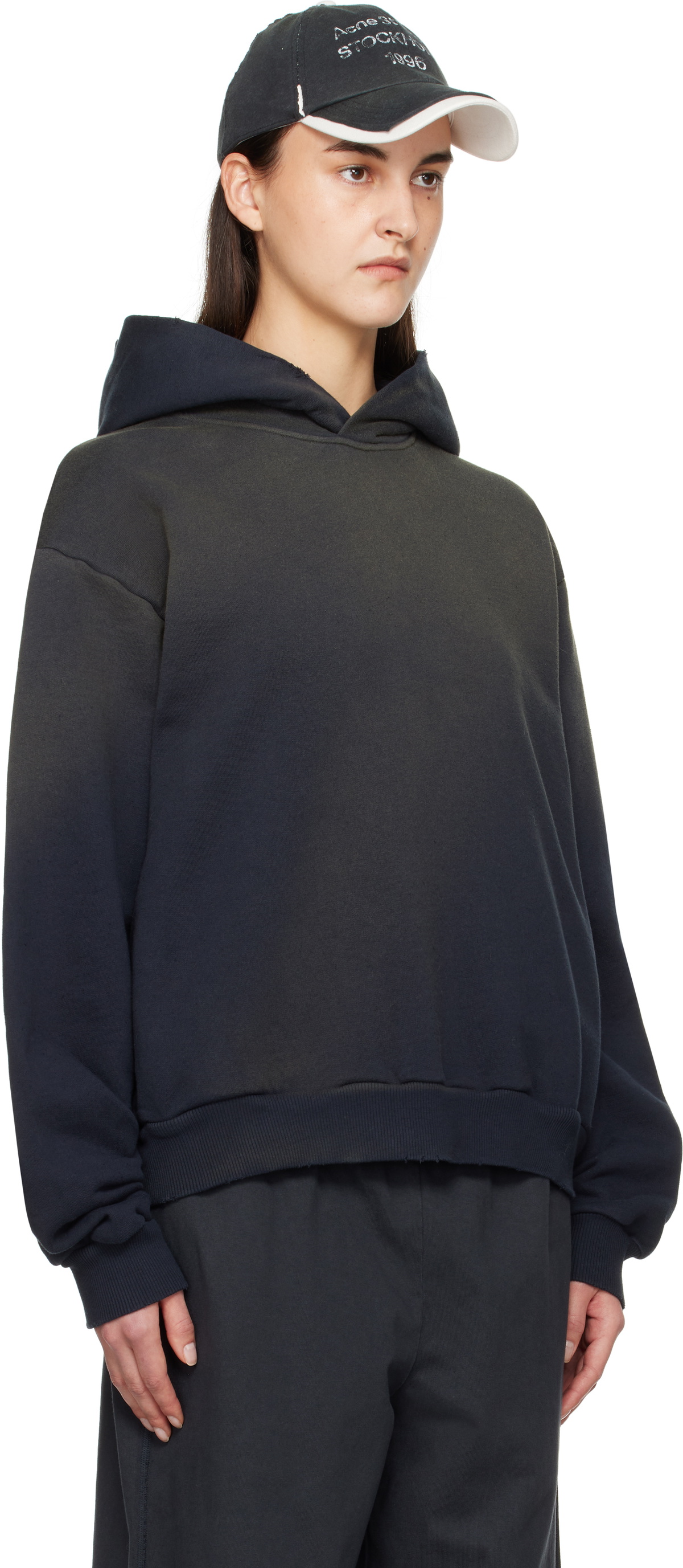 Acne Studios Black Logo Hoodie