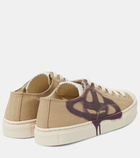 Vivienne Westwood Plimsoll printed low-top sneakers