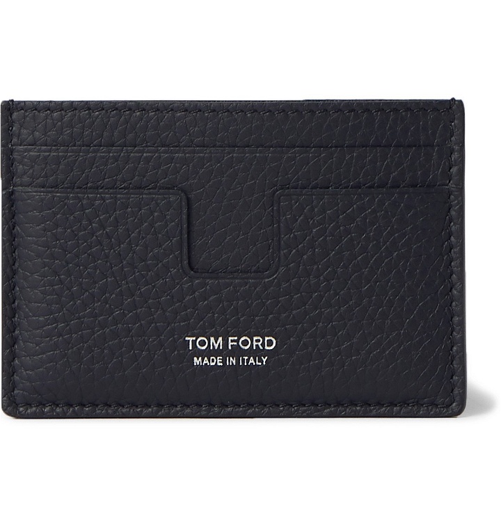 Photo: TOM FORD - Full-Grain Leather Cardholder - Blue