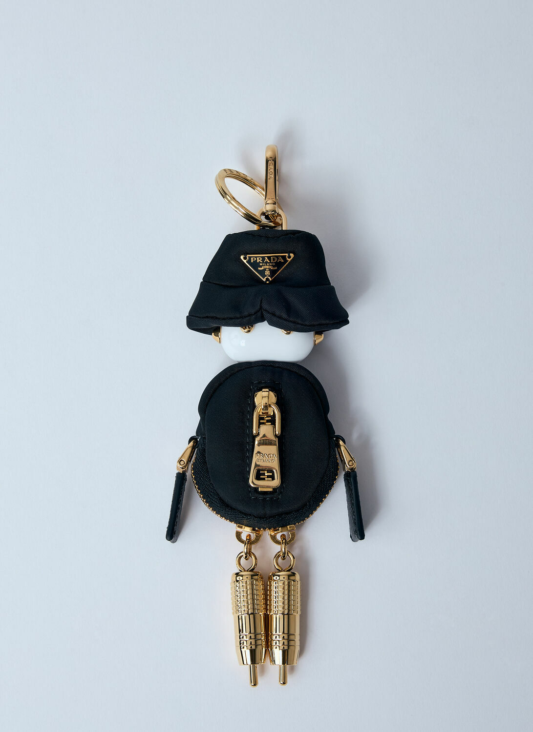 Prada Robot Re-Nylon Bag Charm