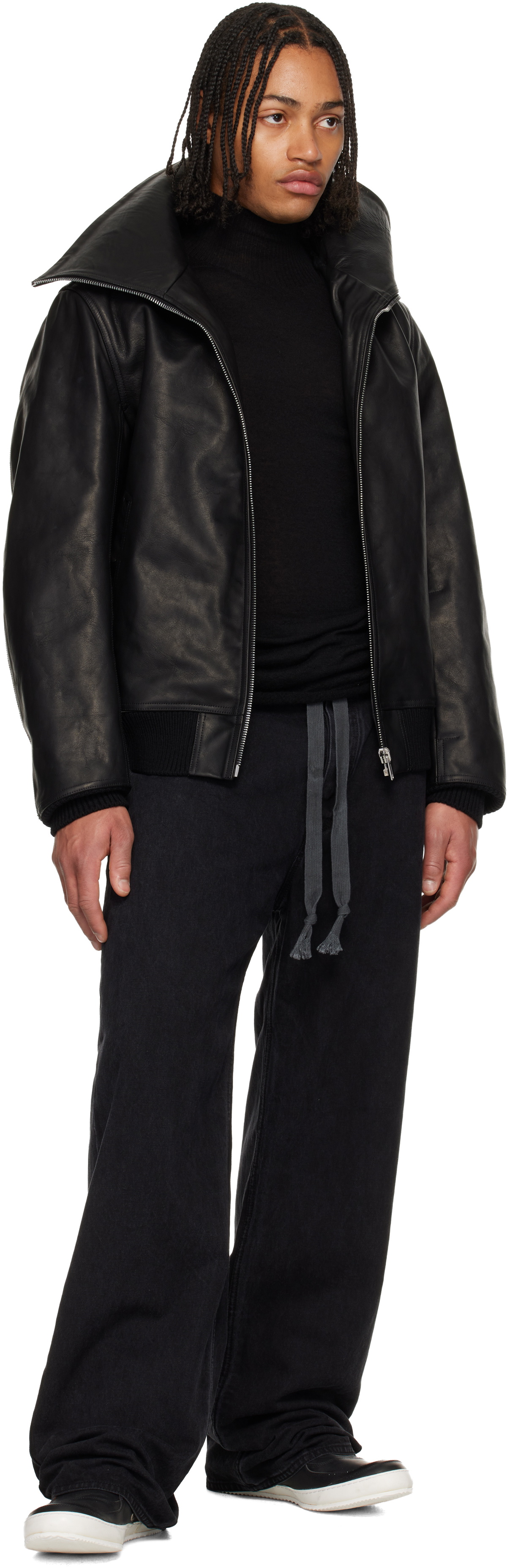 A DICIANNOVEVENTITRE Black SSN5 Sneakers