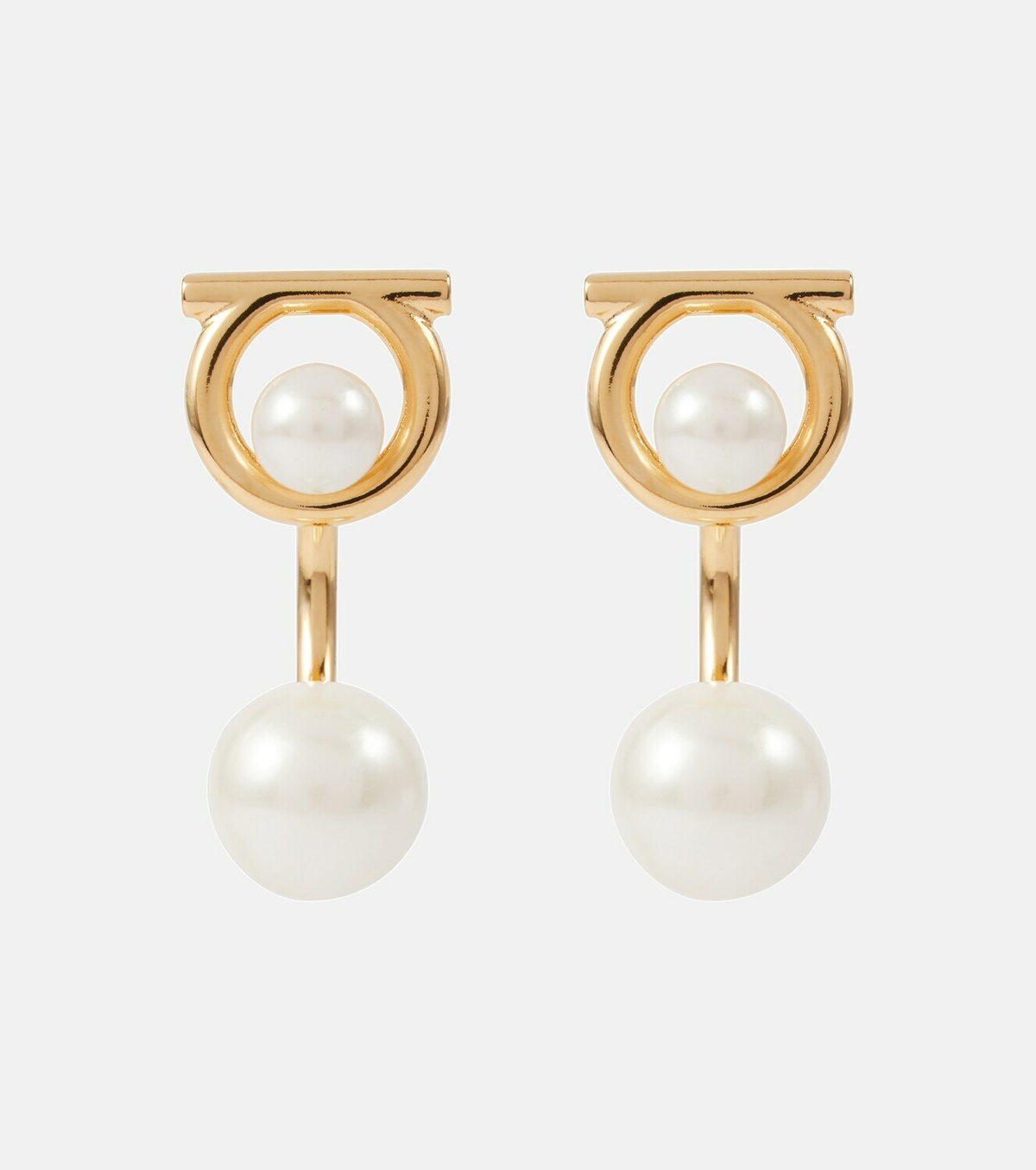 ★ Ferragamo ★ GANCIO PEARLS ピアス Salvatore Ferragamo フェラガモ FERRAGAMO ピアス アクセサリー