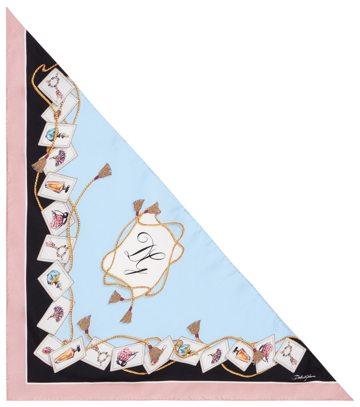 Photo: Dolce&Gabbana Silk scarf