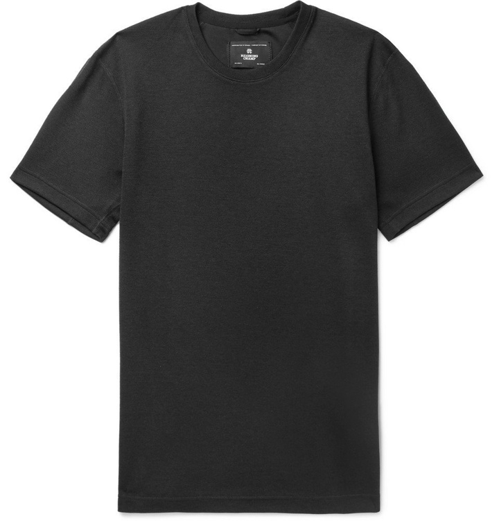 Photo: Reigning Champ - Polartec Power Dry Piqué T-Shirt - Men - Black