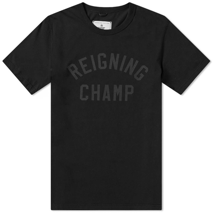 Photo: Reigning Champ Club Logo Tee