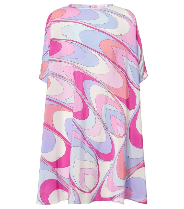 Photo: Pucci Printed silk crêpe de chine kaftan