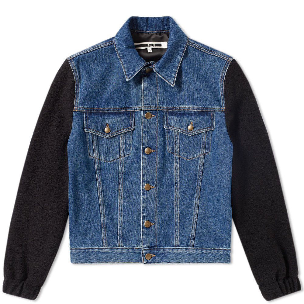 McQ by Alexander McQueen Hybrid Denim Jacket Alexander McQueen