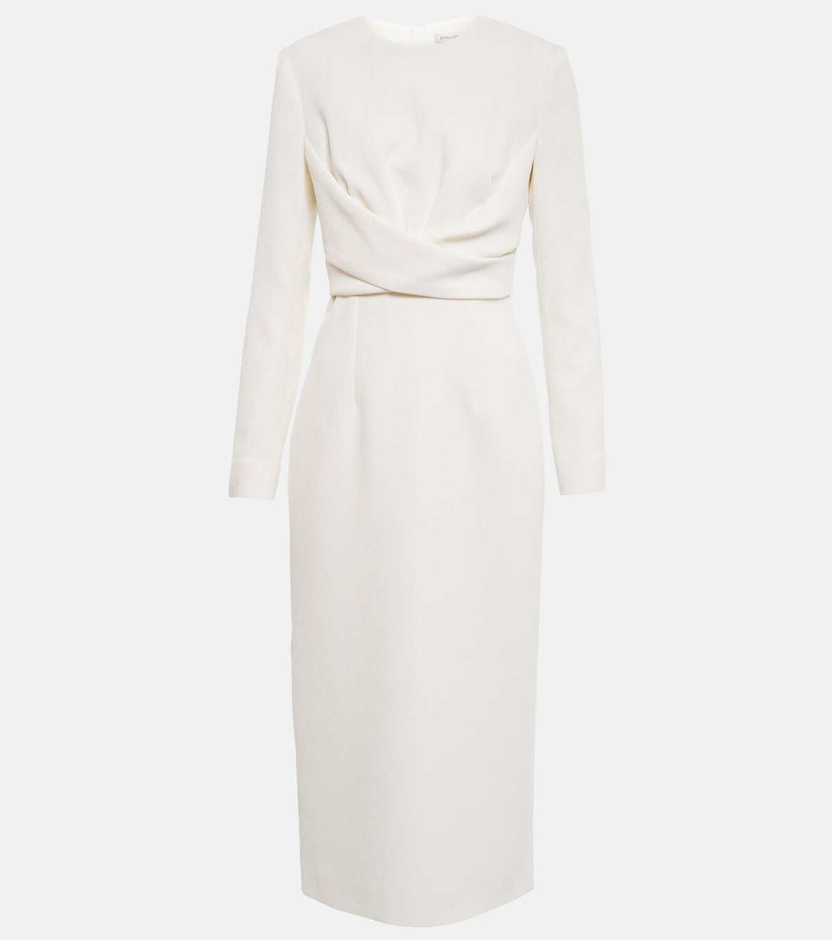 EMILIA WICKSTEAD ワンピース Elham cape crepe midi 803543 EMILIA WICKSTEAD ワンピース Elham cape crepe midi 803543