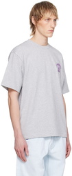 BAPE Gray College One Point T-Shirt