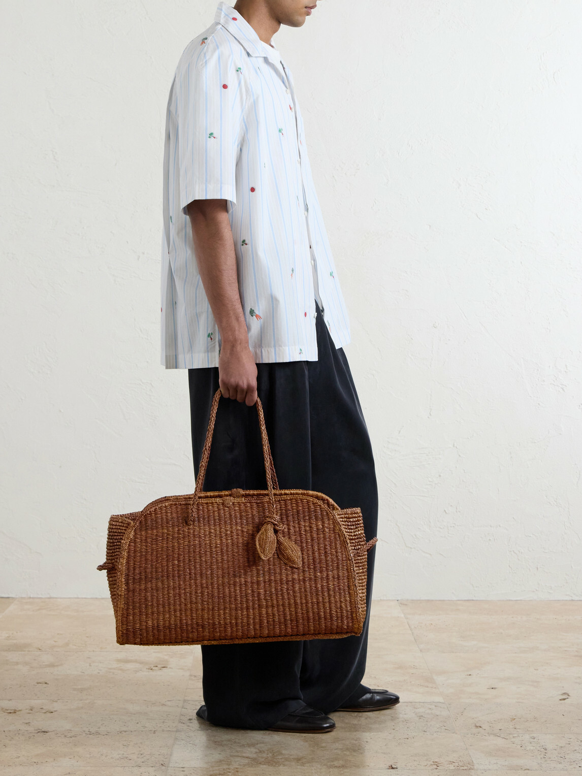 Jacquemus - Grand Turismo Raffia Tote Bag