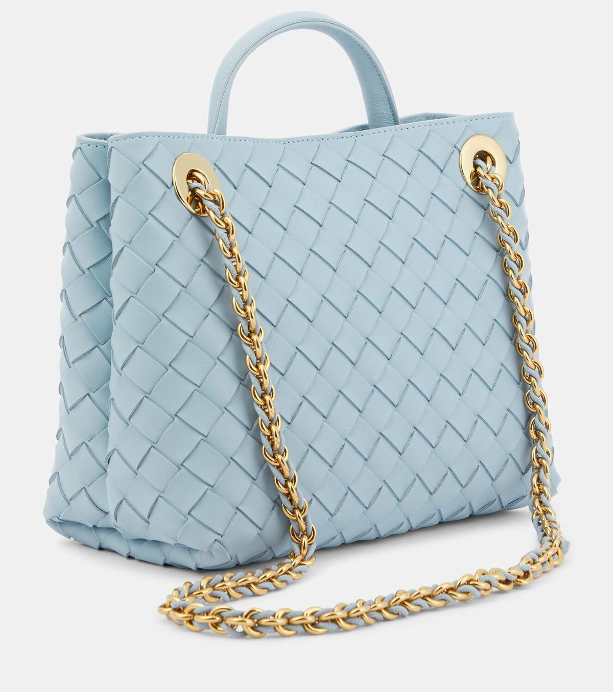 BOTTEGA VENETA正規品/送料関税込み スモール ANDIAMO Tote Bag Bottega Veneta Andiamo Small leather tote bag Bottega Veneta