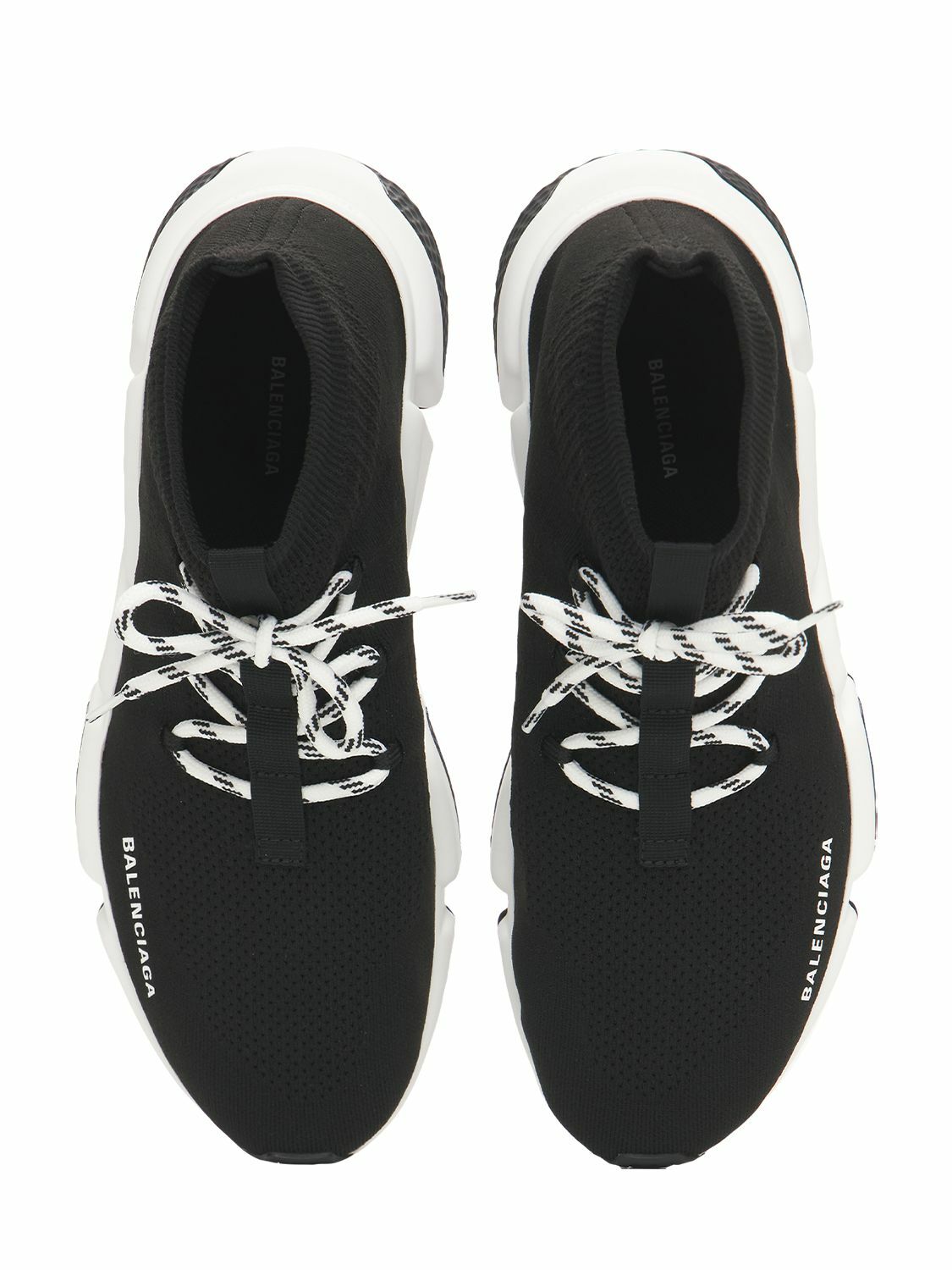 BALENCIAGA Speed Laceup Knit Sneakers Balenciaga