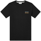 Norse Projects Men's Niels Repeat Logo T-Shirt in Black