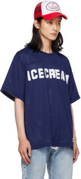 ICECREAM Navy Printed T-Shirt